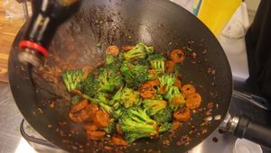 Quick & Easy Broccoli Stir-Fry with Chicken Sausage