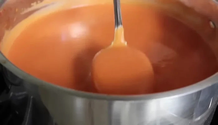 Adjust the consistency (add broth for thinner soup) and taste, adding more seasoning as needed.