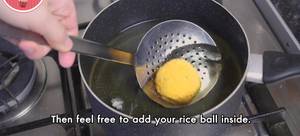 Crispy Fried Rice Cheese Balls Recipe - Thai Hom Mali Rice