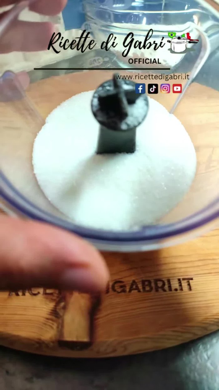 In a mixer, combine sugar, eggs, and soft butter. Blend well.