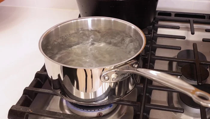 Cook pasta according to package directions in salted boiling water, stirring occasionally to prevent sticking.