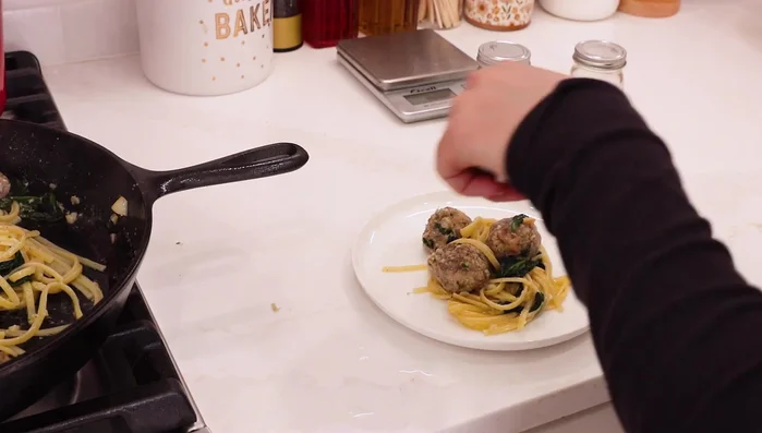 Serve immediately, garnished with extra Parmesan cheese, if desired.