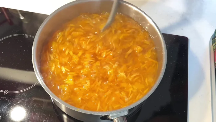 Optional: Use a blender to slightly purée the jam for a smoother texture (619.36).