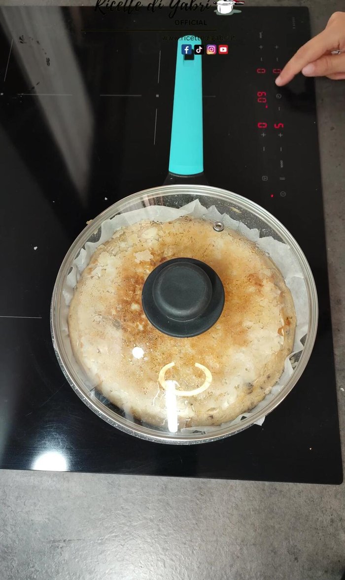 After 10 minutes, check if it's fully cooked; if not, continue cooking until golden brown and cooked through.