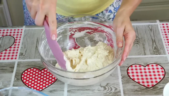 First rise: Cover the dough and let it rest for 30-40 minutes. (239.239)