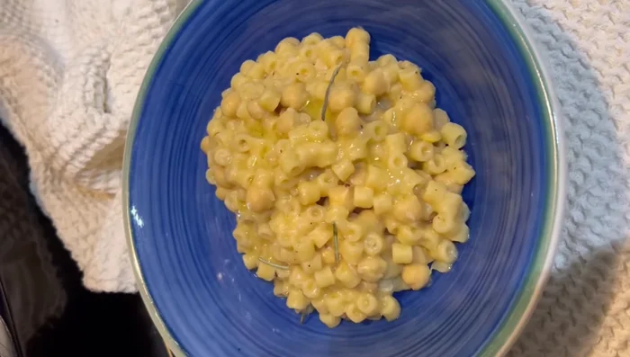 Drizzle with extra virgin olive oil before serving.