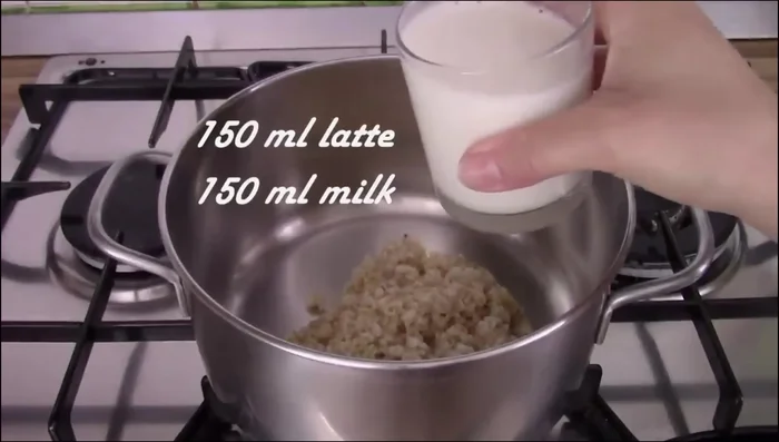 Prepare pastiera filling: Cook wheat, milk, sugar, and butter until creamy. Let cool.