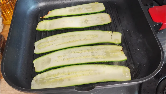 Prepare the filling (ingredients not specified in transcript).