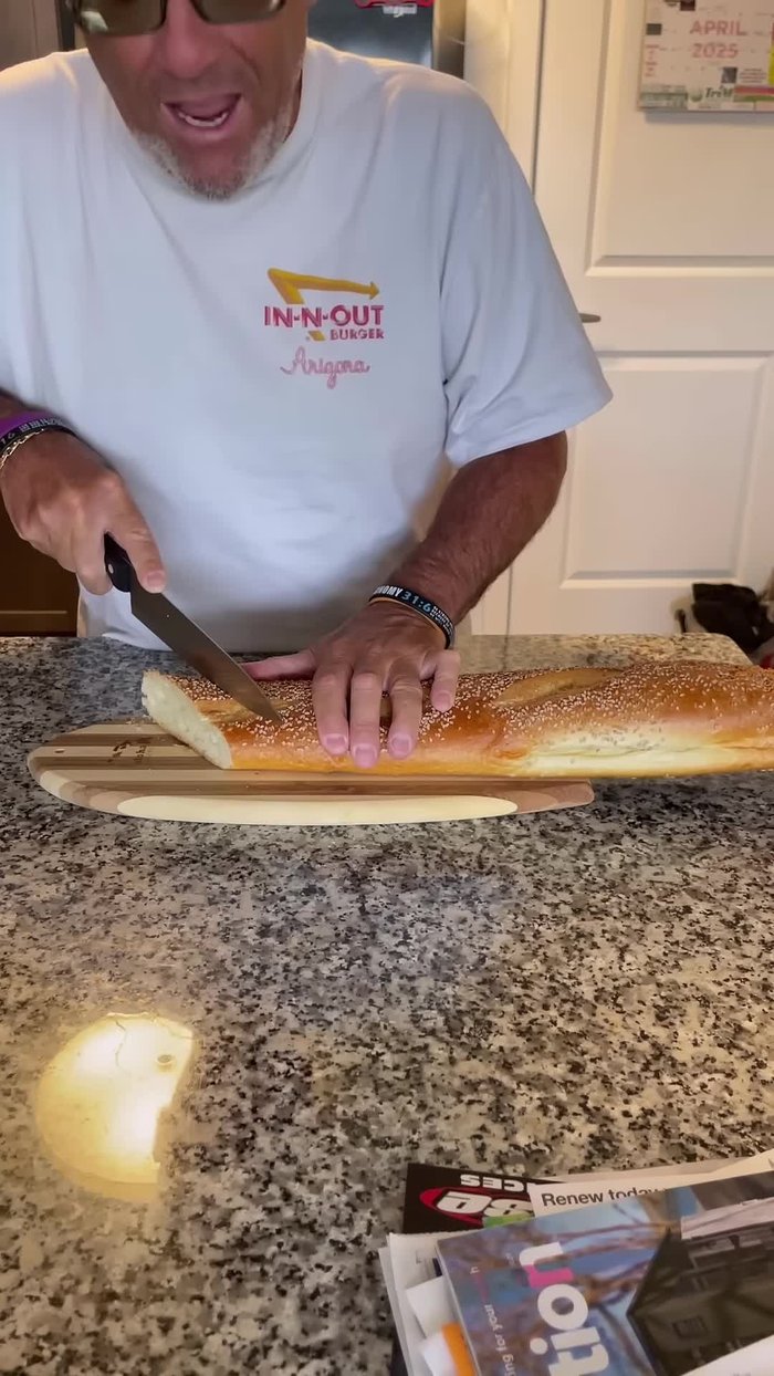 Cut the bread at an angle. This creates a larger surface area for soaking up the egg mixture.