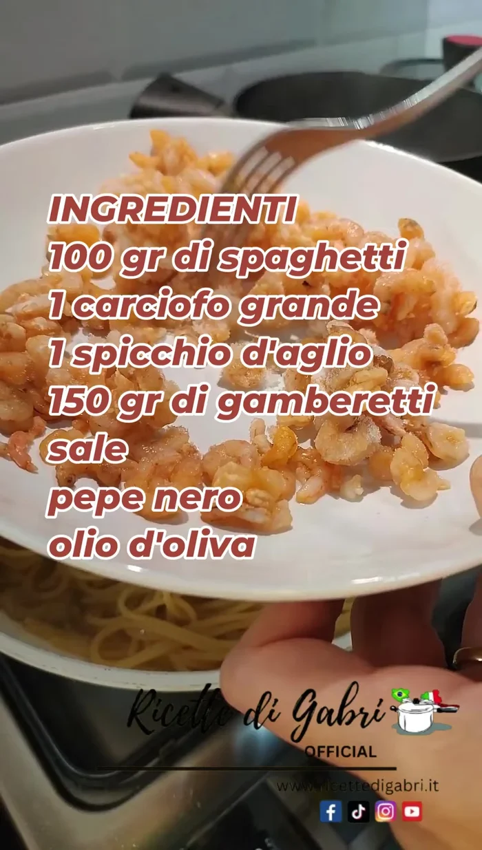 Add the prawns to the pan with the pasta.