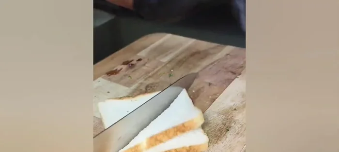 Toast bread.