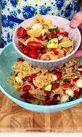 Easy Italian Bowtie Pasta Salad Recipe - Quick & Delicious!