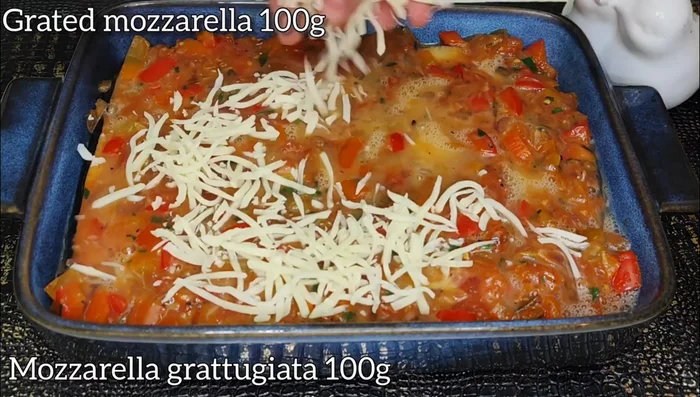 Dish is almost ready.