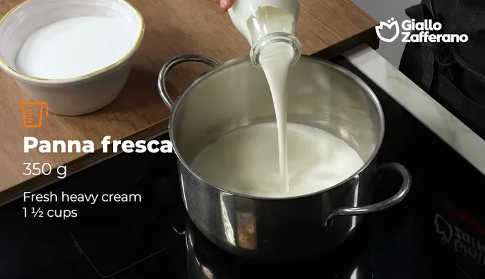 In a saucepan, heat the milk, cream, and sugar until the sugar dissolves completely, stirring frequently.