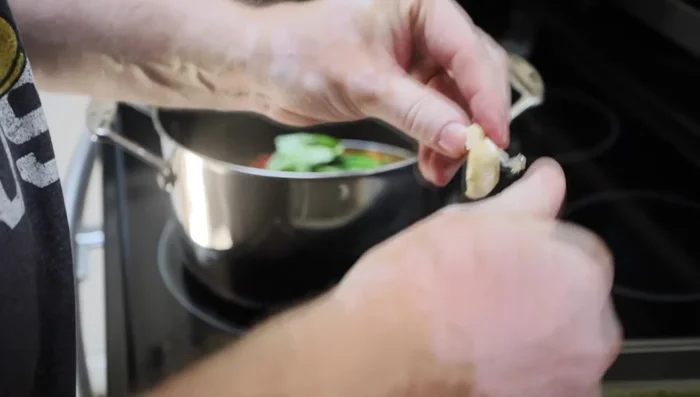 Bring the mixture to a boil, then reduce heat to medium-low and simmer for 10 minutes.