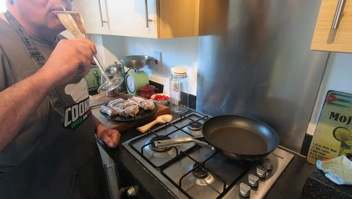 Preheat the oven to 200°C (approximately 390°F).