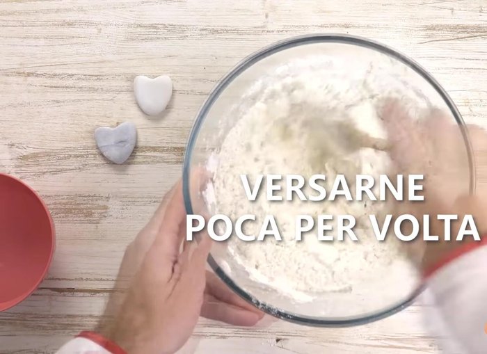 Prepare the dough by mixing the ingredients (flour, sugar, yeast, eggs, milk, butter, salt, orange zest).