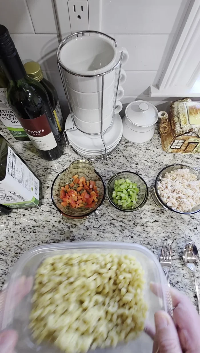 Open the 7 oz can of whole white albacore tuna.