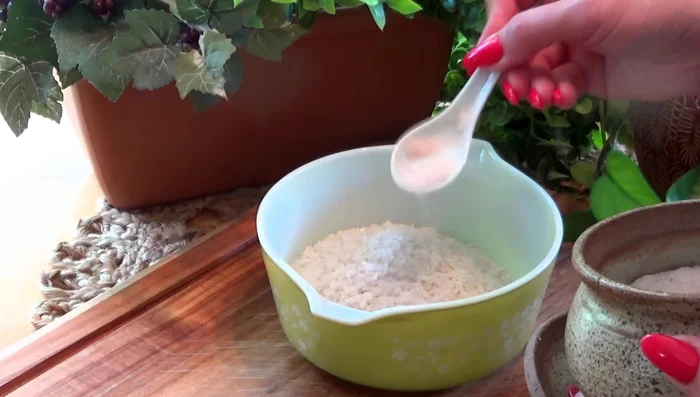 Cook the rice: Place 1 cup of rice in a small baking dish, add a pinch of salt, and pour 1 ¾ cups of boiling water over it. Cover and bake in a 350°F oven for 25-30 minutes.