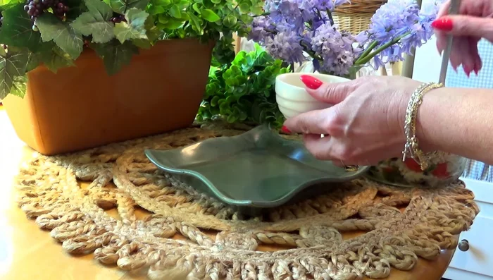 For a more elegant presentation, pack the rice salad tightly into a serving bowl and invert it onto a serving plate.