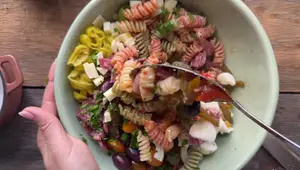 Summertime Italian Pasta Salad Recipe - Easy & Delicious!