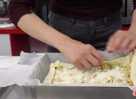 Easy Vegetable Puff Pastry Tart Recipe