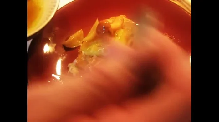 Add the chanterelle mushrooms to the polenta. Sprinkle with parmesan cheese.