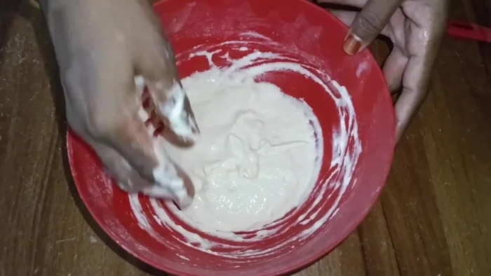 Wrap the dough and let it rest overnight at room temperature (at least 8 hours).