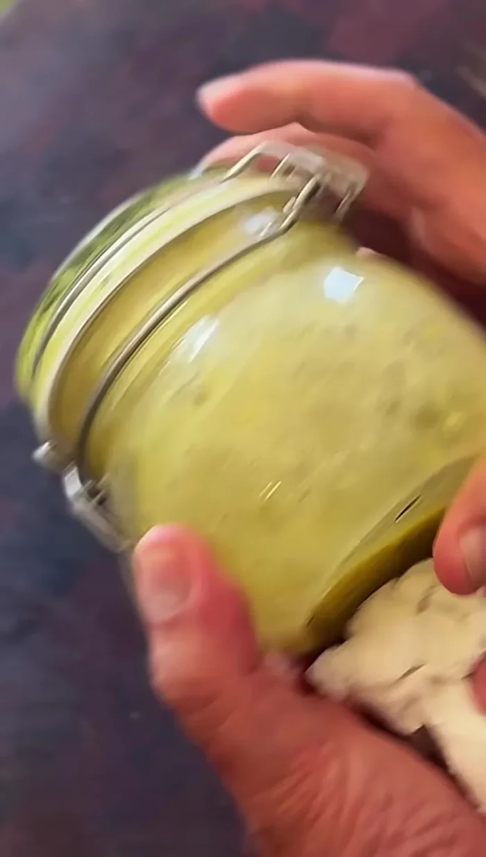 Seal the jar and shake well.