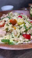 Easy Tuna Orzo Pasta Salad Recipe - Quick & Delicious!