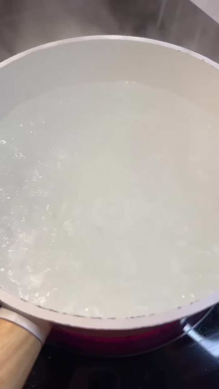 Salt the water for the pasta and cook orzo according to package directions.