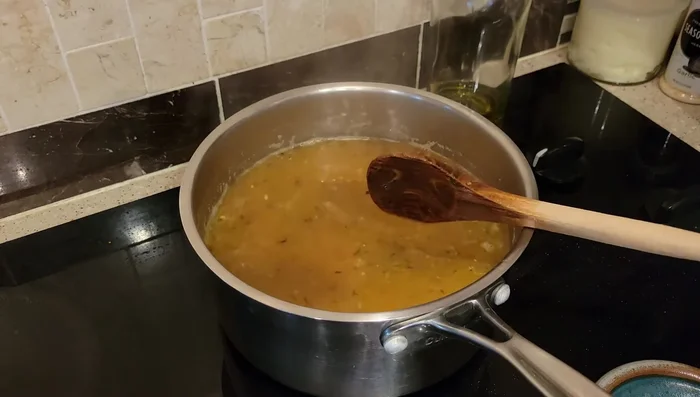 Cook the pasta according to package directions (about 10-11 minutes).