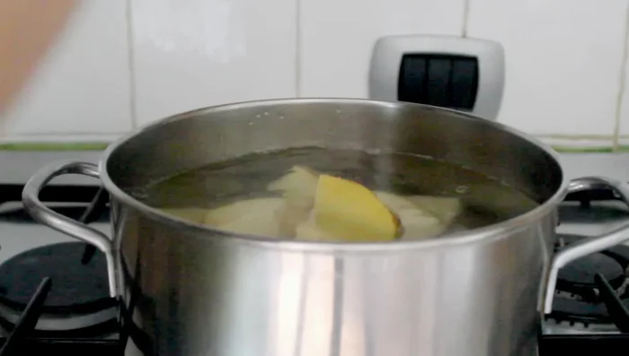 Cook for about 30 minutes, then check with a fork for softness. Drain.