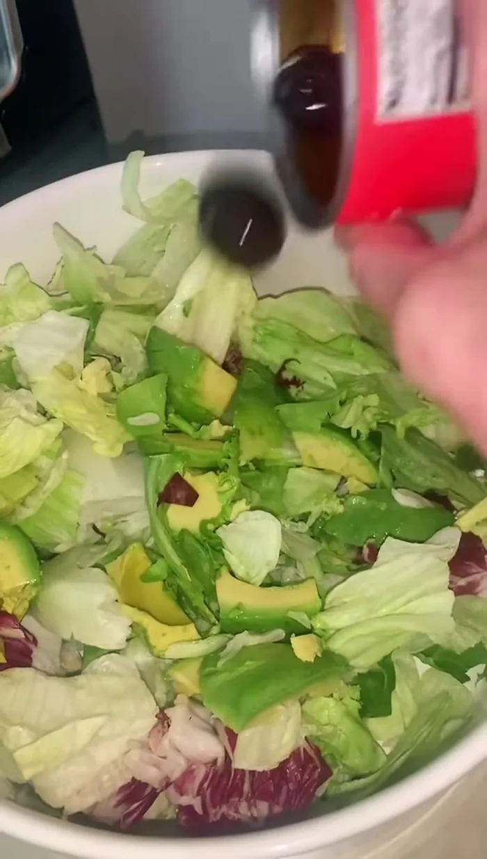Add large olives (note: the recipe creator ate some beforehand).