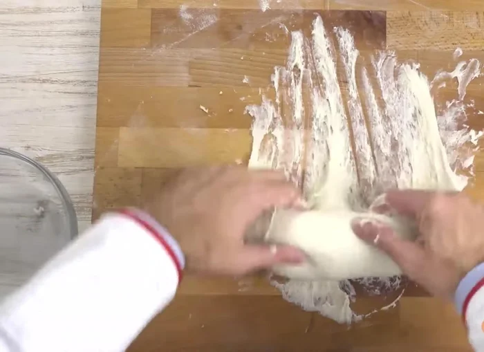 Bake the focaccia until golden brown and cooked through.