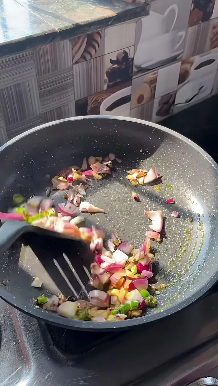 Add all the chopped vegetables (excluding sweet corn, if not available).