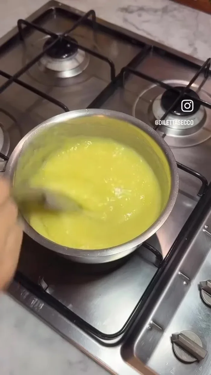 Stir in cold butter and let cool, covered with plastic film.